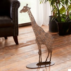 Декоративная фигура "Жираф" металл, В 72 см